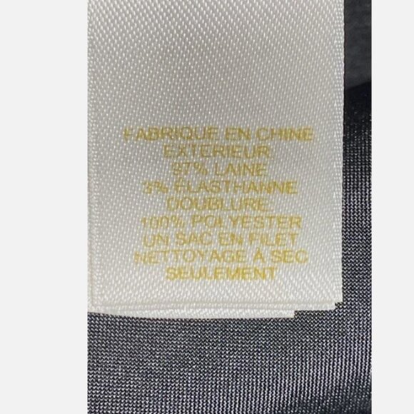 Kate Spade Women's Black Wool Blend Solid Bow Pencil Skirt Size 6 EUC - Picture 6 of 11